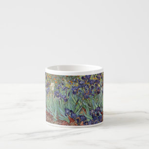 Van Gogh Schwertlilien Impressionistisches Gemälde Espressotasse