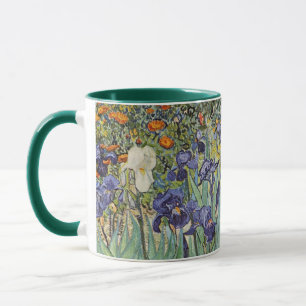 Van Gogh Schwertlilien Impressionistisches Gemälde Tasse