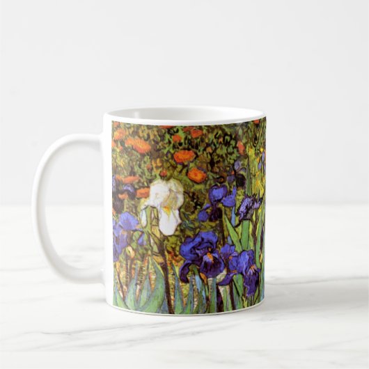 Van Gogh: Schwertlilien Kaffeetasse (Links)