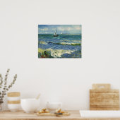 Van Gogh - Seascape am Les Saintes-Maries-De-La-Me Poster (Küche)