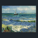 Van Gogh - Seascape am Les Saintes-Maries-De-La-Me Poster<br><div class="desc">Seascape am Les Saintes-Maries-De-La-Mer von Vincent Van Gogh. Weitere Poster-Ready-Bilder aus dem Buch der Zedign Art Series 38 "Vincent Van Gogh - Paintings & Drawings Vol. 3" finden Sie unter https://books.zedign.com/zas/38.html</div>