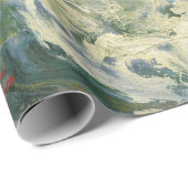 Van Gogh Seascape bei Saintes Maries de la Mer Geschenkpapier (Rolleneckpunkt)