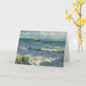 Van Gogh Seascape bei Saintes Maries de la Mer Karte (Gelbe Blume)