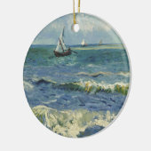 Van Gogh Seascape bei Saintes Maries de la Mer Keramik Ornament (Links)