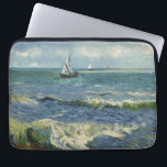 Van Gogh Seascape bei Saintes Maries de la Mer Laptopschutzhülle<br><div class="desc">Seascape in Saintes Maries de la Mer von Vincent van Gogh ist ein Vintages nautisches Post-Impressionismus-Gemälde mit Segelbooten auf dem Ozean mit sanften Wellen. Über den Künstler: Vincent Willem van Gogh war ein postimpressionistischer Maler,  dessen Werk durch seine raue Schönheit,  emotionale Ehrlichkeit und seine kühne Farbe besonders bemerkenswert war.</div>
