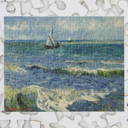 Van Gogh Seascape bei Saintes Maries de la Mer Puzzle