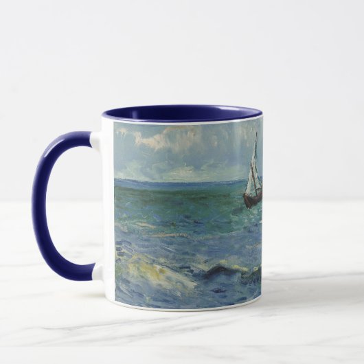 Van Gogh Seascape bei Saintes Maries de la Mer Tasse (Links)
