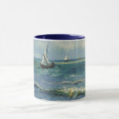 Van Gogh Seascape bei Saintes Maries de la Mer Tasse (Zentrum)