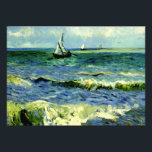 Van Gogh - Seascape bei Saintes-Maries Fotodruck<br><div class="desc">Seascape in Saintes-Maries,  Kunstmalerei von Vincent van Gogh</div>