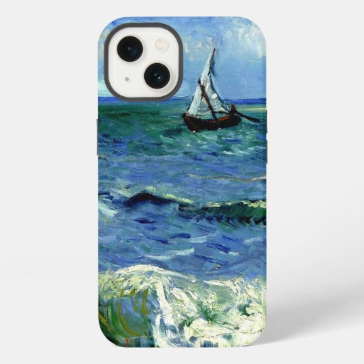Van Gogh - Seascape iPhone Hülle (Rückseite)
