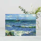 Van Gogh - Seascape Karte (Stehend Vorderseite)