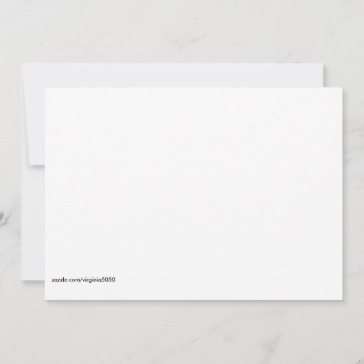 Van Gogh - Seascape Karte (Rückseite)