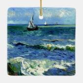 Van Gogh - Seascape Keramikornament (Rückseite)