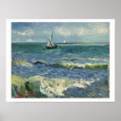 Van Gogh Seascape Poster (Vorne)