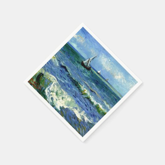 Van Gogh - Seascape Serviette (Ecke)