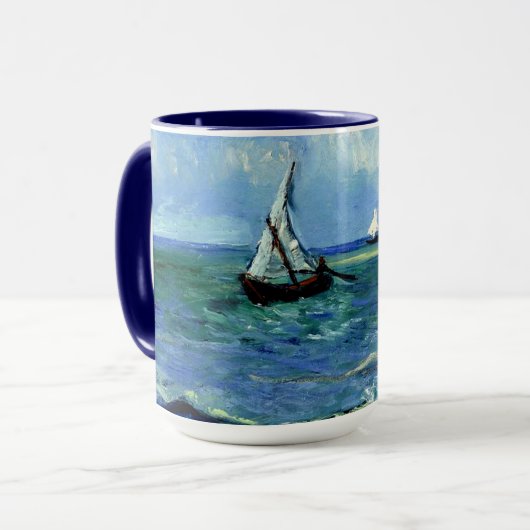 Van Gogh - Seascape Tasse (Vorderseite Links)