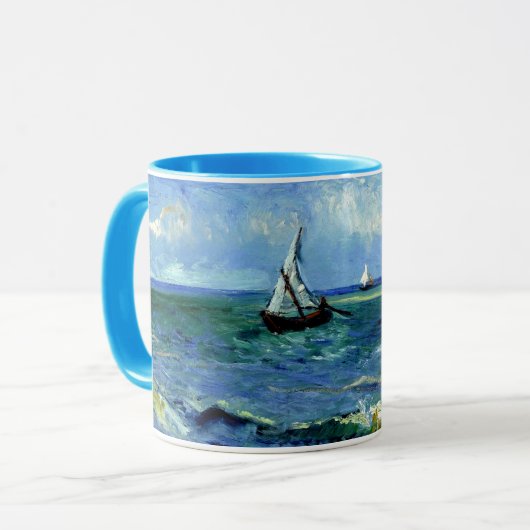 Van Gogh - Seascape Tasse (Vorderseite Links)
