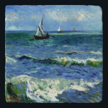 Van Gogh - Seascape Töpfeuntersetzer<br><div class="desc">Vincent van Gogh's berühmtes Gemälde,  Seascape in der Nähe von Les Saintes-Maries de la Mer.</div>
