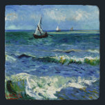Van Gogh - Seascape Töpfeuntersetzer<br><div class="desc">Vincent van Gogh's berühmtes Gemälde,  Seascape in der Nähe von Les Saintes-Maries de la Mer.</div>
