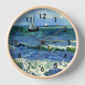 Van Gogh - Seascape Uhr (Vorderseite)