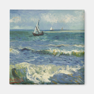 Van Gogh-Seelandschaft bei Saintes Maries de la Me Magnet