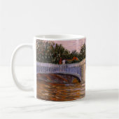 Van Gogh Seine Fluss mit Pont del Grande Jette Kaffeetasse (Links)