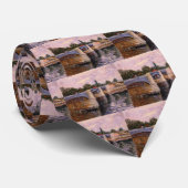 Van Gogh Seine Fluss mit Pont del Grande Jette Krawatte (Gerollt)