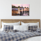 Van Gogh Seine Fluss mit Pont del Grande Jette Leinwanddruck (Insitu (Schlafzimmer))