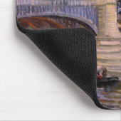 Van Gogh Seine Fluss mit Pont del Grande Jette Mousepad (Ecke)