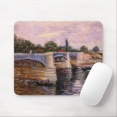 Van Gogh Seine Fluss mit Pont del Grande Jette Mousepad (Mit Mouse)