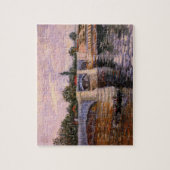 Van Gogh Seine Fluss mit Pont del Grande Jette Puzzle (Vertikal)