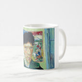 Van Gogh selbst-portrait Bandaged Ear Art Malerei Kaffeetasse (VorderseiteRechts)