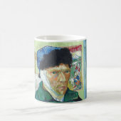 Van Gogh selbst-portrait Bandaged Ear Art Malerei Kaffeetasse (Mittel)