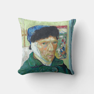 Van Gogh selbst-portrait Bandaged Ear Art Malerei Kissen