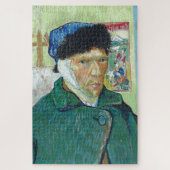 Van Gogh selbst-portrait Bandaged Ear Art Malerei Puzzle (Vertikal)