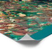 Van Gogh - Selbstportrait, 1887 Poster (Ecke)