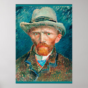 Van Gogh - Selbstportrait, 1887 Poster