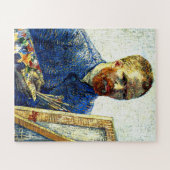 Van Gogh - Selbstportrait als Maler Puzzle (Horizontal)