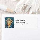 Van Gogh - Selbstportrait mit einem grauen Filthut (Insitu)