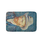 Van Gogh - Selbstportrait mit einem grauen Filthut Badematte (Vorderseite)