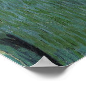 Van Gogh - Selbstportrait mit verbanntem Ohr 1889 Poster (Ecke)