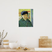 Van Gogh - Selbstportrait mit verbanntem Ohr 1889 Poster (Küche)