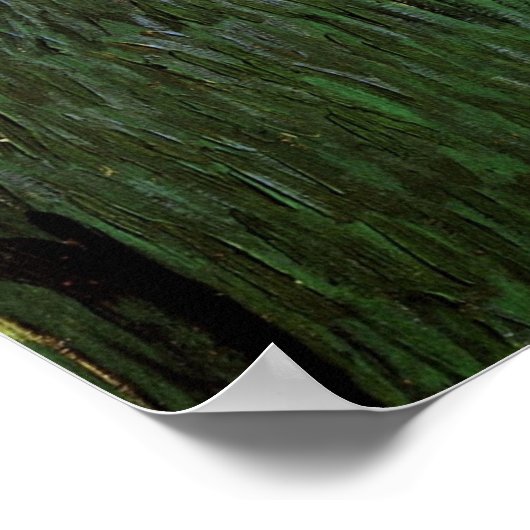 Van Gogh; Selbstportrait mit verbanntem Ohr Poster (Ecke)