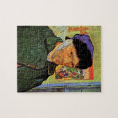 Van Gogh; Selbstportrait mit verbanntem Ohr Puzzle (Horizontal)
