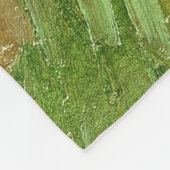 Van Gogh - Selbstportrait mit verbündetem Ohr & Ro Fleecedecke (Ecke)