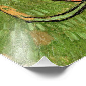 Van Gogh - Selbstportrait mit verbündetem Ohr & Ro Fotodruck (Ecke)