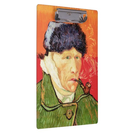 Van Gogh - Selbstportrait mit verbündetem Ohr & Ro Klemmbrett (Rechts)
