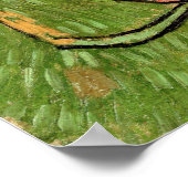 Van Gogh - Selbstportrait mit verbündetem Ohr & Ro Poster (Ecke)