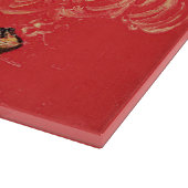 Van Gogh - Selbstportrait mit verbündetem Ohr & Ro Schneidebrett (Ecke)