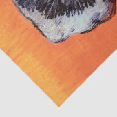Van Gogh - Selbstportrait mit verbündetem Ohr & Ro Seidenpapier (Detail)